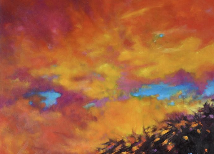 Ferriter - Gorgeous Summer Skies - Oil on Linen - 24x30_800